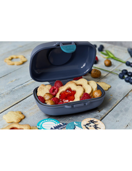 Monbento Gram-matboks, blå ulv