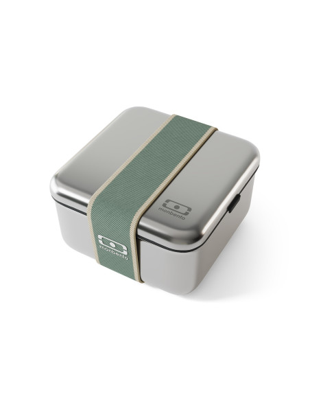 Monbento Sens L Green 1L Stainless Steel Lunch Box for the Microwave