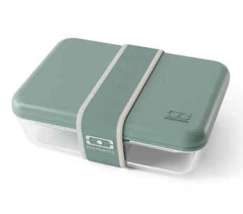 Monbento x Pyrex® Pure glassmatboks, 600 ml, grønn