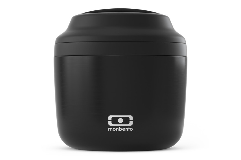 Monbento Element Isolier-Lunchbox, 550 ml, Onyx-Schwarz