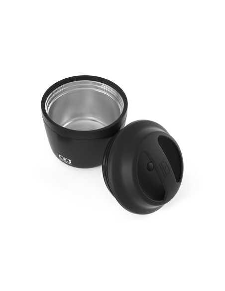 Monbento Element -lämpöeristetty lounaslaatikko, 550 ml, onyx-musta