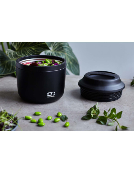 Monbento Element termolunsjboks, 550 ml, onyx-svart