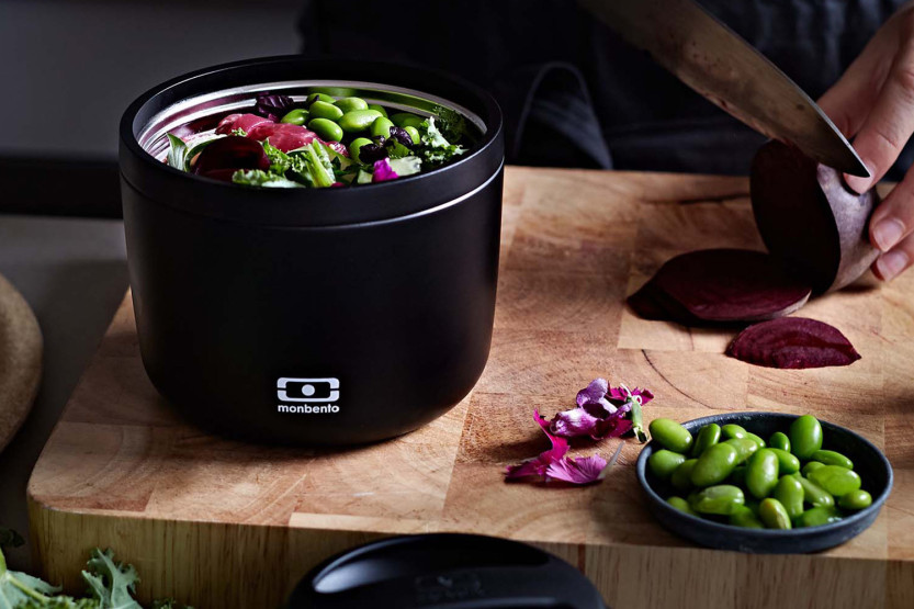 Monbento Element termolunsjboks, 550 ml, onyx-svart