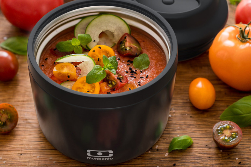 Monbento Element termolunsjboks, 550 ml, onyx-svart