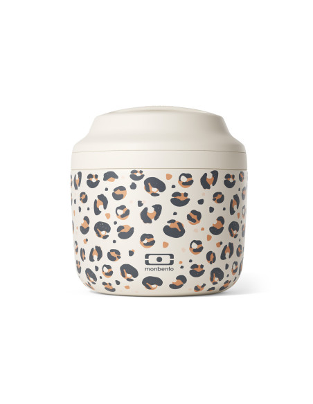 Monbento Element termoboks 550 ml med leopardmønster