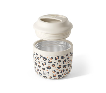 Monbento Element termolunsjboks 550 ml, leopardmønster 2