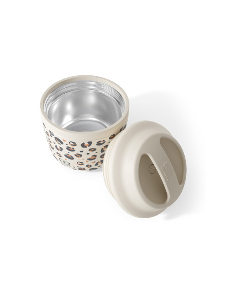 Monbento Element Isolier-Lunchbox 550 ml, Leopardenmuster