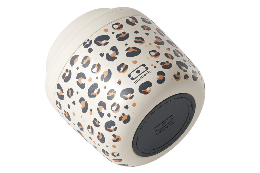 Monbento Element Isolier-Lunchbox 550 ml, Leopardenmuster