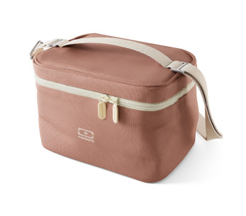 Monbento Arctic 5L Insulated Lunch Bag, Mocha Pink