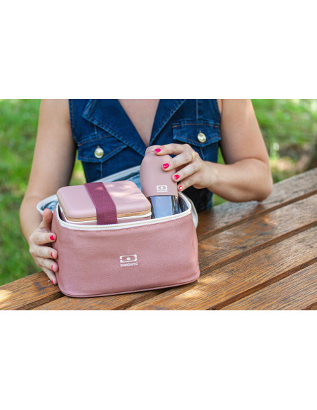 Monbento Arctic 5L termisk matveske, mokka-rosa