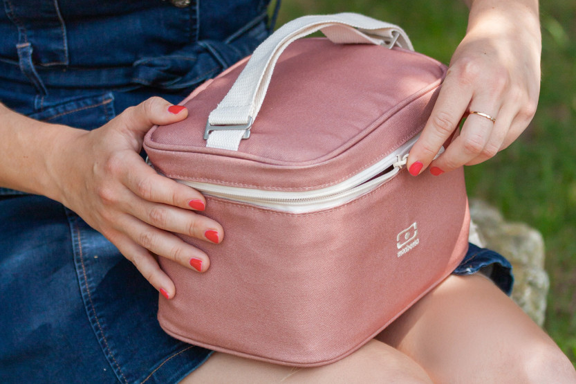 Monbento Arctic 5L termotaske til mad, mokka-rosa