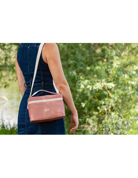 Monbento Arctic 5L termisk matveske i mokka-rosa