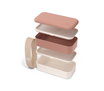 Monbento Original-lunchbox 1 l, mokka-roze 2