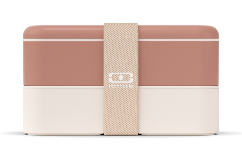 Monbento Original matboks 1 l, mokka-rosa