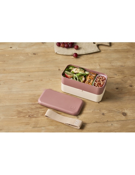 Monbento Original madkasse, 1 liter, mokka-rosa