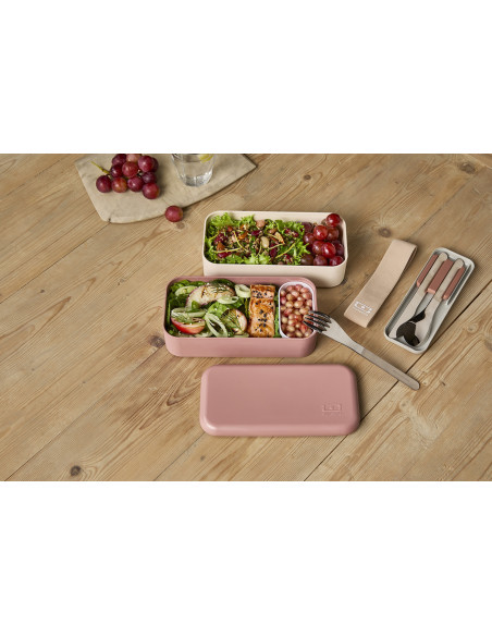 Monbento Original-matlåda, 1 liter, mokka-rosa