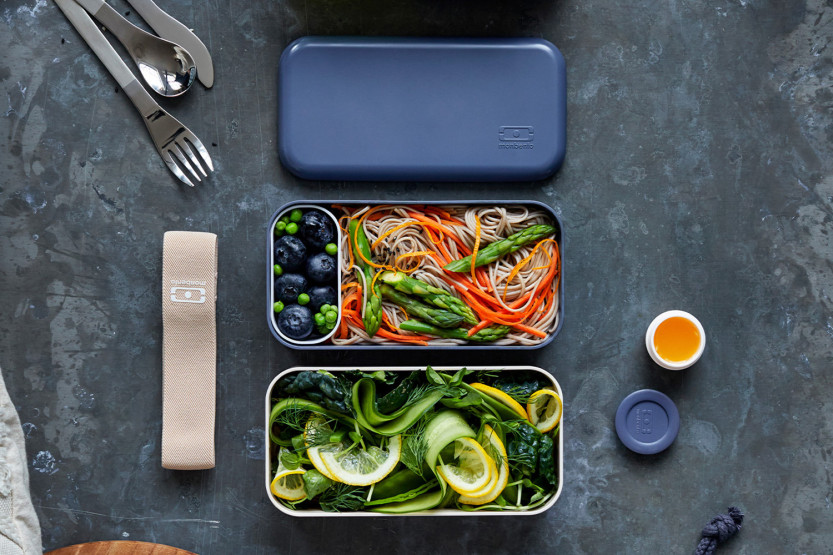 Monbento Original matboks 1 l, blå