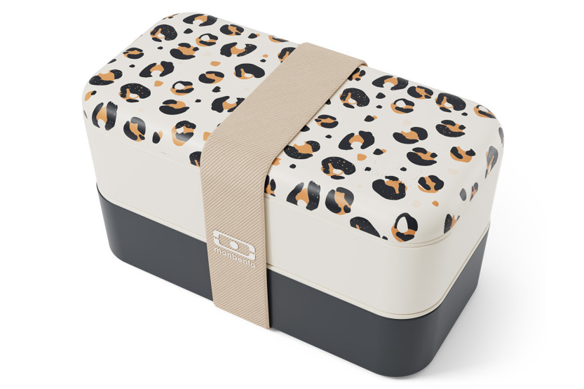 Monbento Original 1L matboks med leopardmønster