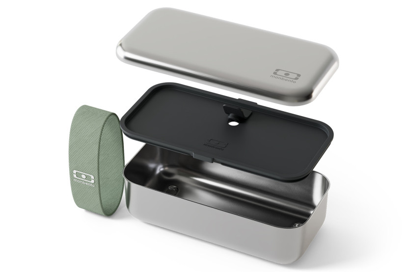 Monbento Sense 700ml Green Stainless Steel Lunch Box