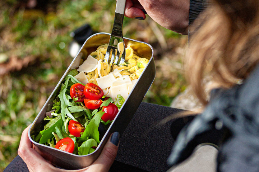 Monbento Sense roestvrijstalen lunchbox 700 ml, groen