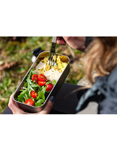 Monbento Sense -ruokalaatikko, ruostumatonta terästä, 700 ml, vihreä