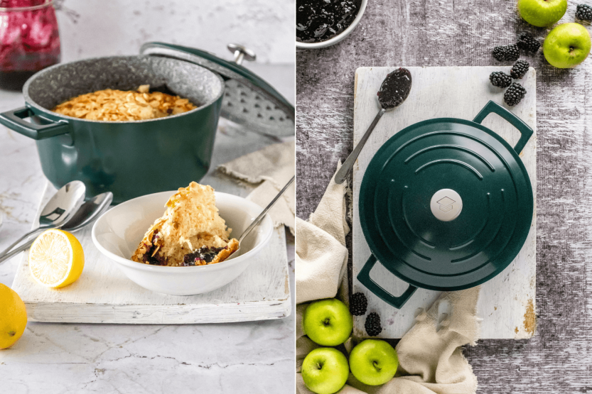Cocotte MasterClass compatible induction en fonte d'aluminium 4L
