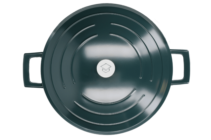 Cocotte MasterClass compatible induction en fonte d'aluminium 4L