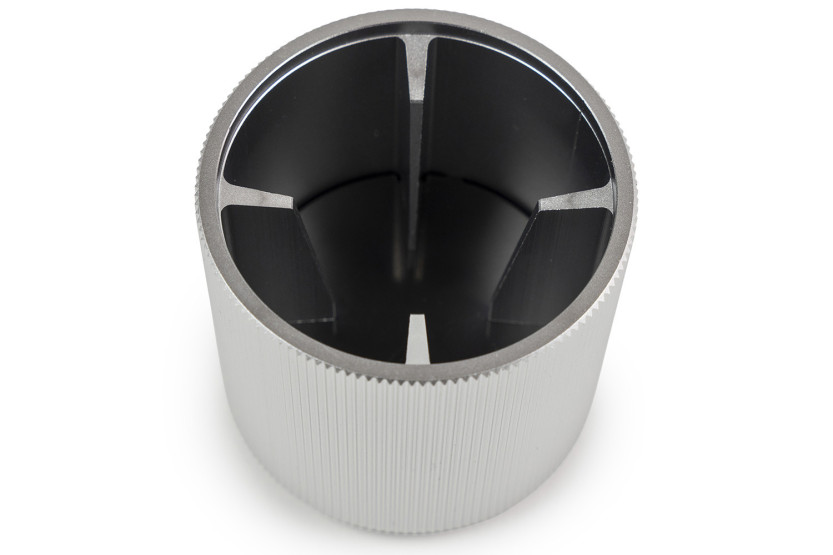 Peugeot Line Champagnerhalter aus Aluminium, 5 cm