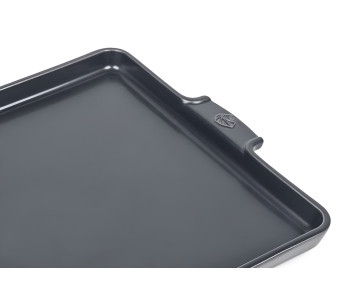 Firkantet serveringsfat fra Peugeot Appolia i skiferkeramikk, 32 cm 2