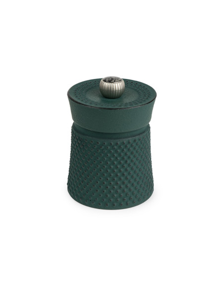 Peugeot Bali "Palais des Epices" Gift Set with a green cast-iron pepper mill and salt shaker
