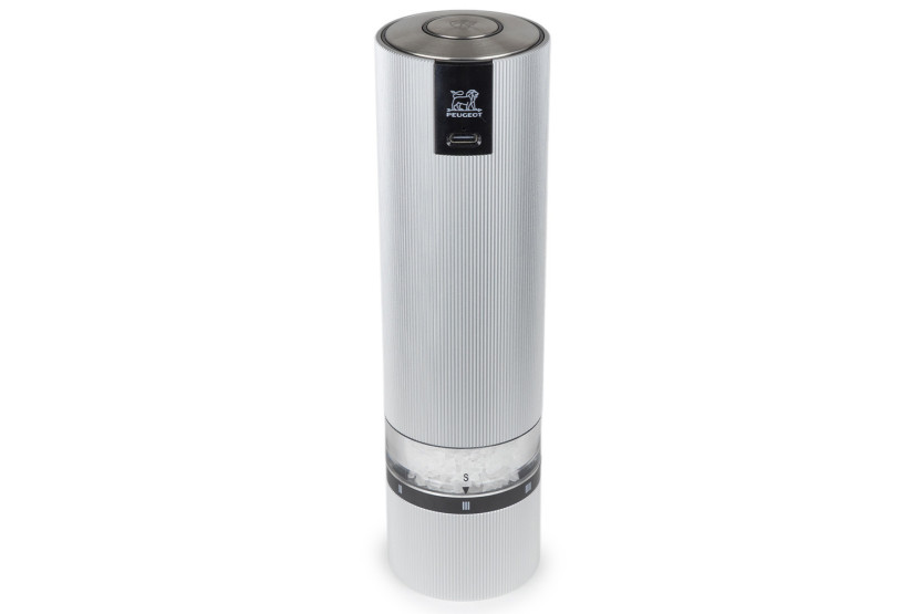 Peugeot Line Sense u'Select 20 cm – set med elektrisk salt- och pepparkvarn