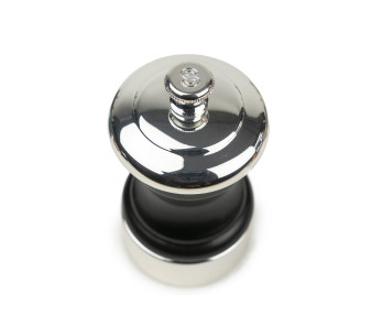 Macina sale manuale Peugeot Palace in legno di faggio nero satinato e metallo argentato, 10 cm 2
