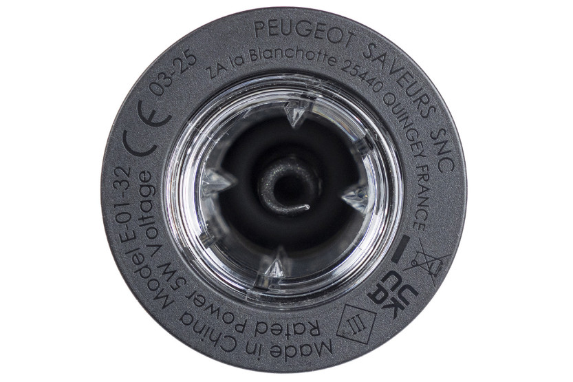 Peugeot Elis One Rechargeable Electric Corkscrew, 18 cm + Capsule Cutter