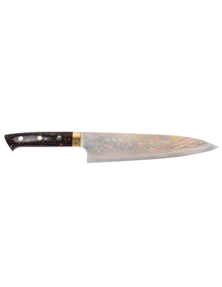 Takeshi Saji BS2 Rainbow 21 cm Handcrafted Japanese Chef's Knife