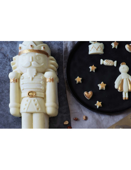 ScrapCooking-silikonimuotti: 3D-pähkinänsärkijä-joulukakku