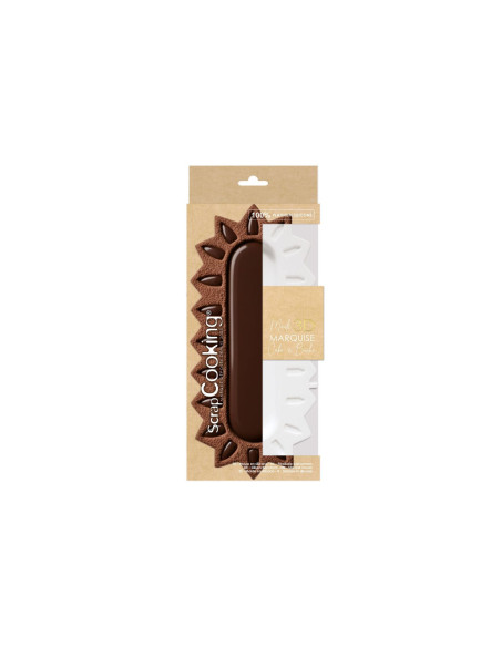 Scrapcooking-silikonform för julstam och desserten Marquise 3D