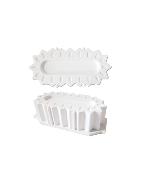 Scrapcooking-Silikonform „Bûche“ und „Marquise 3D“
