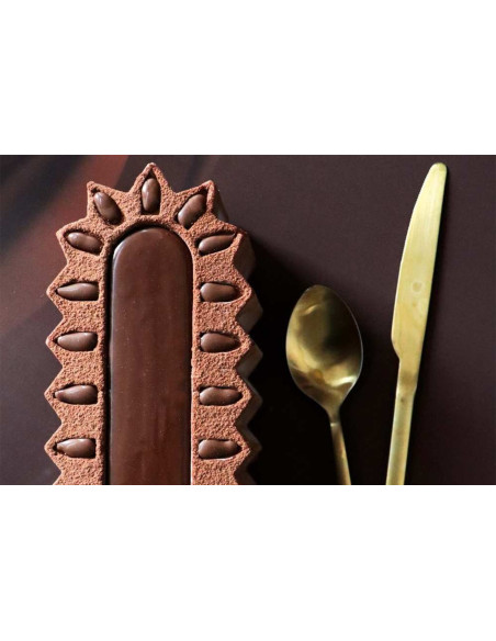 Scrapcooking silikonform til julestamme og Marquise 3D-dessert