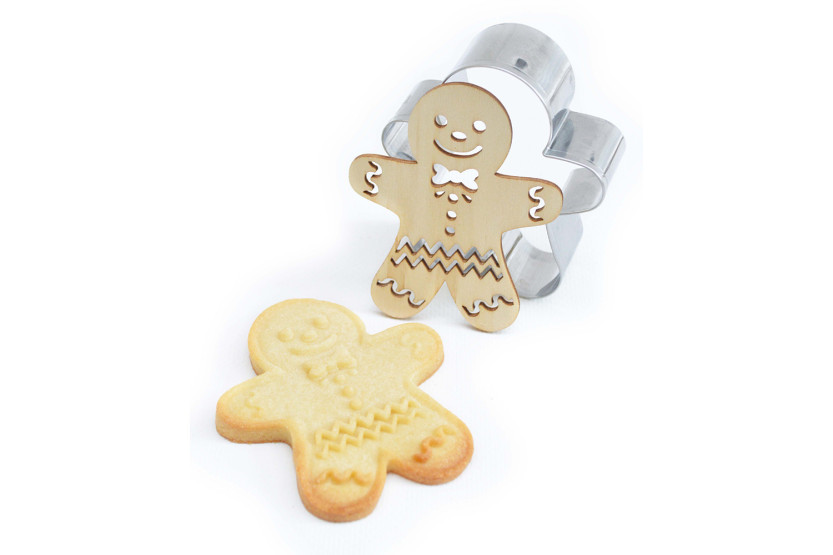Set mit 3 Ausstechformen + Prägeformen von Scrapcooking, Weihnachtsedition