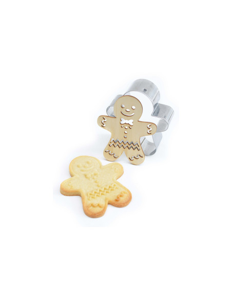 Set mit 3 Ausstechformen + Prägeformen von Scrapcooking, Weihnachtsedition