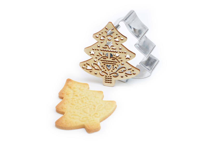 Set de 3 troqueles + estampadores Scrapcooking, edición de Navidad