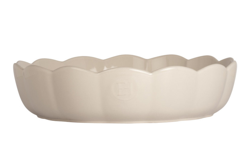 Emile Henry Madeleine rund keramisk form, 27 cm, ler