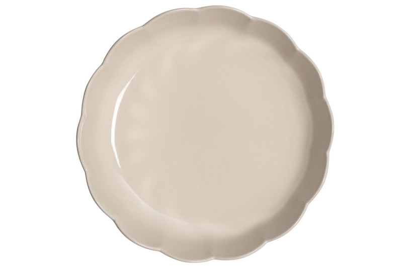 Emile Henry Madeleine rund keramisk form, 27 cm, Argile