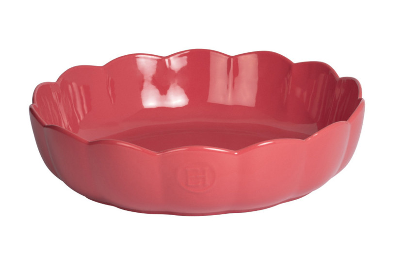 Emile Henry Madeleine rund keramikkform, 27 cm, Rose Candy
