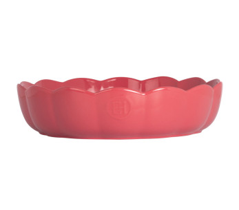 Emile Henry Madeleine rund keramikkform, 27 cm, Rose Candy 2