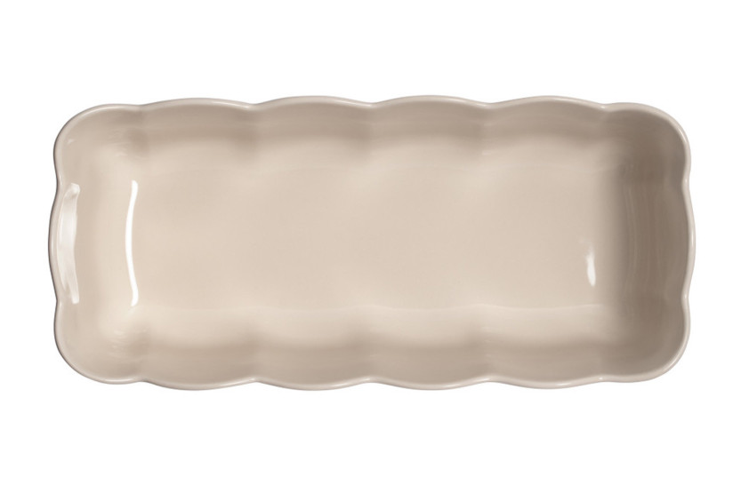 Emile Henry Madeleine kageform i keramik, 28,5 x 13 x 9 cm, ler