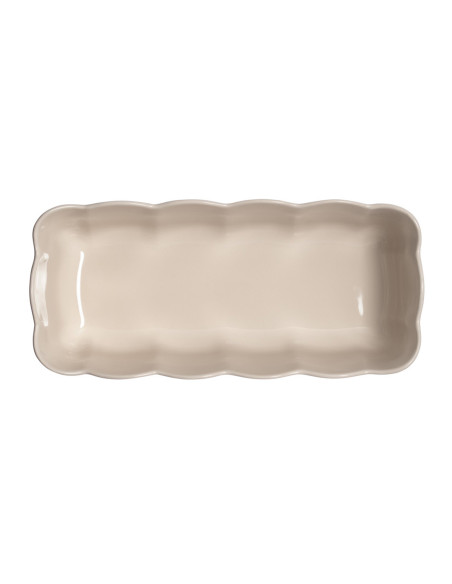 Emile Henry Madeleine kakeform i keramikk, 28,5 x 13 x 9 cm, leire