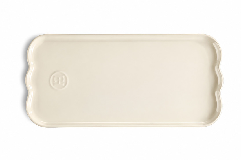 Emile Henry Madeleine-Kuchenform aus Keramik, 31,5 x 15 x 2 cm, Ton