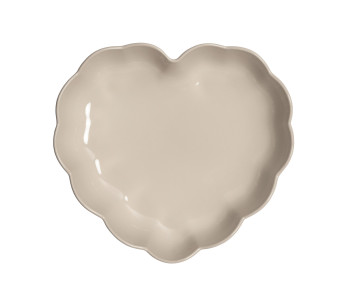 Emile Henry Madeleine keramisk hjerteform 26,5 x 24,5 x 6,5 cm, leire 2