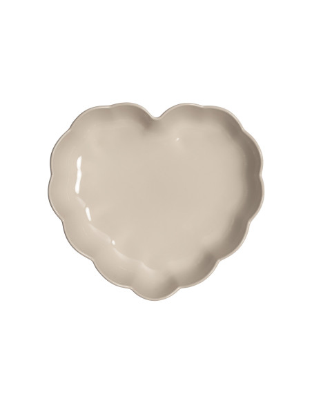 Molde de cerámica «Madeleine» con forma de corazón de Emile Henry, 26,5 x 24,5 x 6,5 cm, arcilla